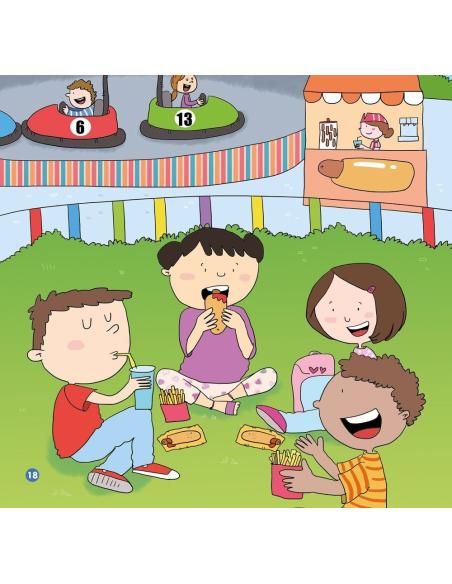 David se divierte con sus amigos · Cuento con pictogramas