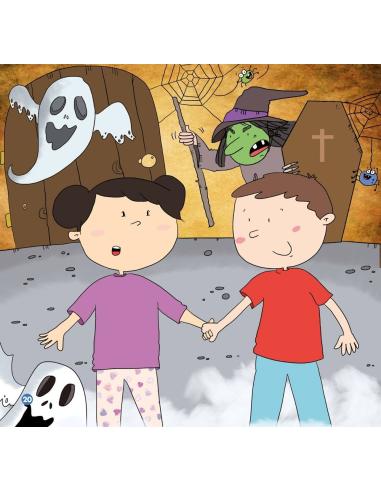 David se divierte con sus amigos · Cuento con pictogramas