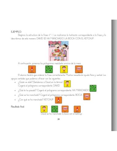 David visita la ciudad · Cuento con pictogramas