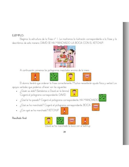 David visita la ciudad · Cuento con pictogramas