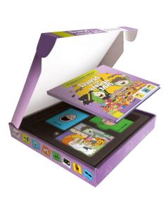 David y su amiga Mei · Cuento con pictogramas