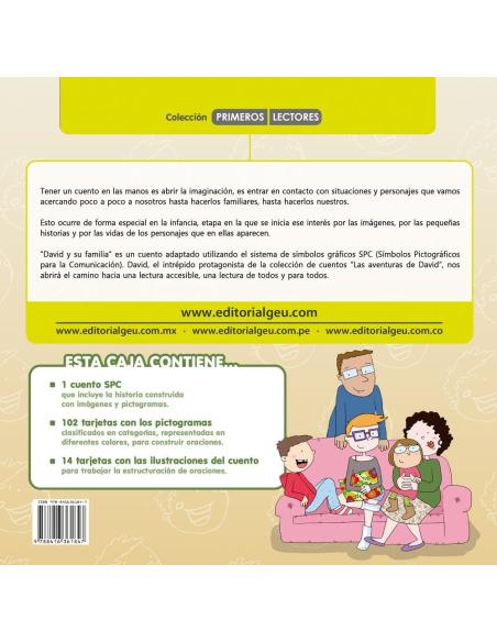 David y su familia · Cuento con pictogramas