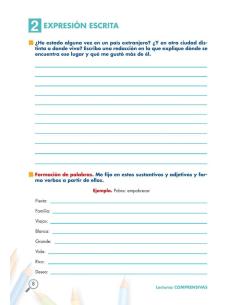 Lecturas comprensivas 1.1 · Educación Secundaria 2