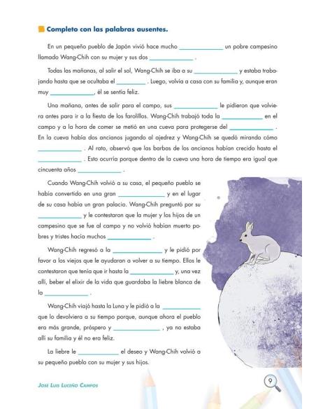 Lecturas comprensivas 1.1 · Educación Secundaria