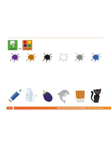 Enjoying English with pictograms 1. Activity book 1