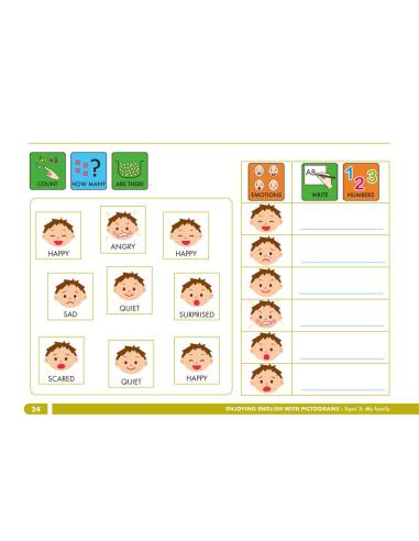 Enjoying English with pictograms 1. Activity book 2