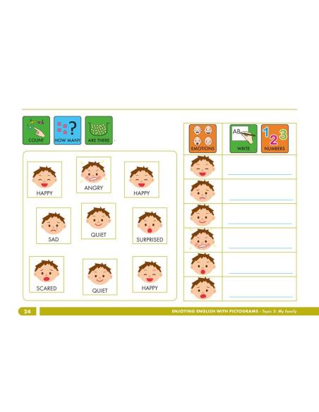 Enjoying English with pictograms 1. Activity book 2