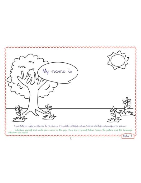 Aprendo inglés con mi amiga Red