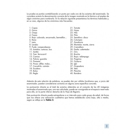 Prueba de vocabulario expresivo