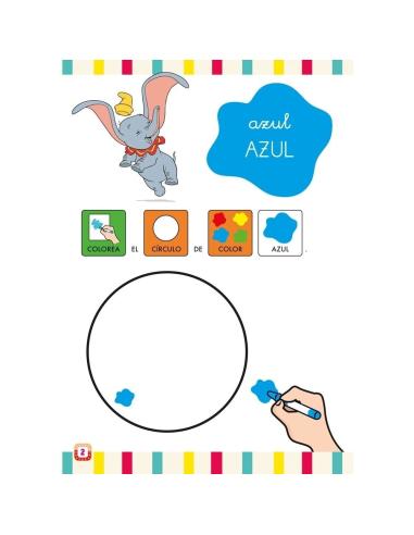 Aprendo y coloreo con Disney. Dumbo. Los colores