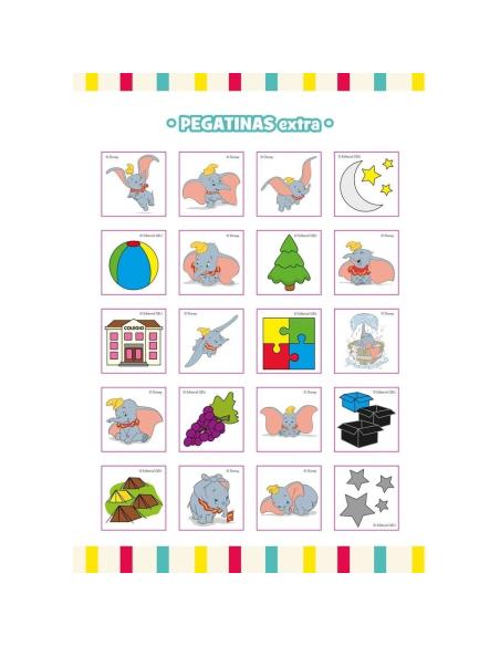 Aprendo y coloreo con Disney. Dumbo. Los colores