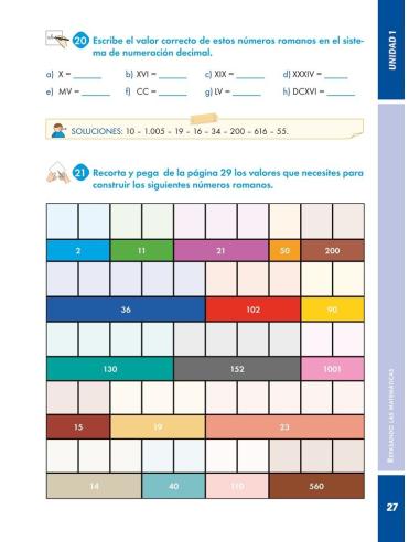 Repasando las matemáticas 1.1 · Secundaria