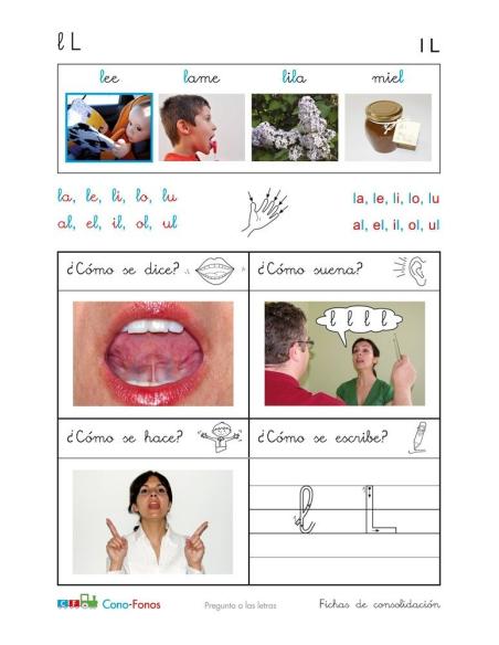 Cono-fonos 2: Pregunto a las letras