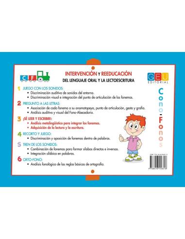 Cono-fonos 3: ¡Sé leer y escribir!