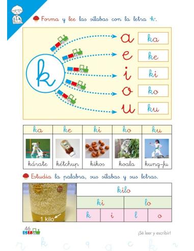 Cono-fonos 3: ¡Sé leer y escribir! Cuaderno 5: Consonantes r, c, q, k