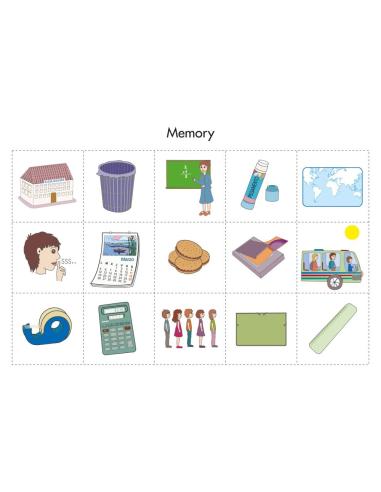 Aprendo palabras. Unidad 1: El colegio