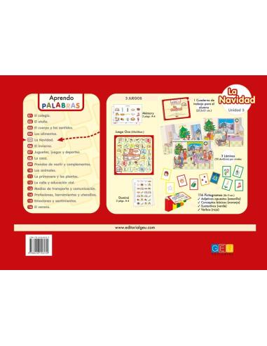 Aprendo palabras. Unidad 5: La Navidad