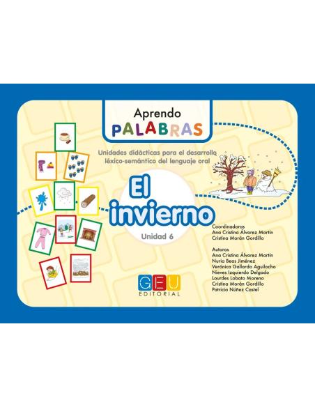 Aprendo palabras. Unidad 6: El invierno