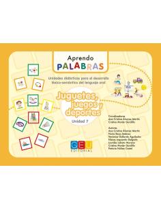 Aprendo palabras. Unidad 7: Juegos, juguetes y deportes 2