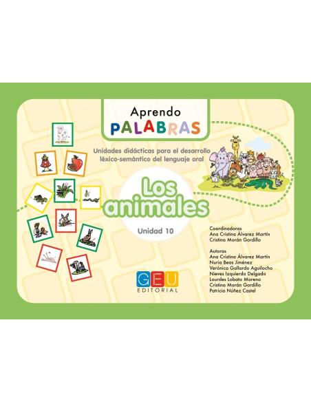 Aprendo palabras. Unidad 10: Los animales