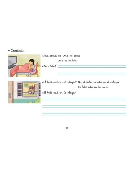 Cuaderno de lectoescritura para el alumno 2 · Enséñame a hablar