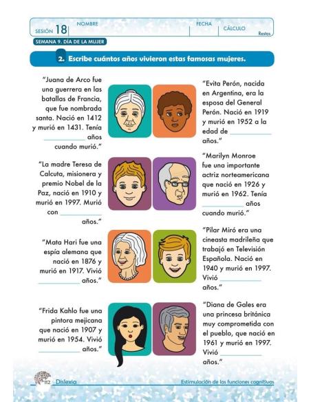 Dislexia. Cuaderno 2 · Niños