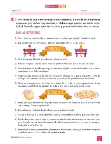 Inteligencia emocional: Sorpresa