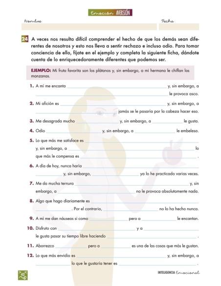 Inteligencia emocional: Aversión