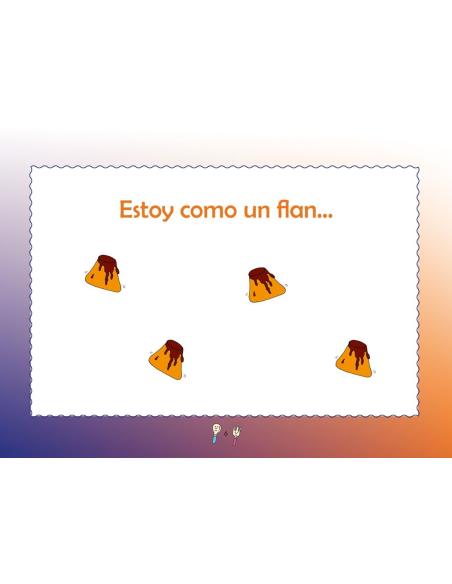 Frases con doble sentido. Cuaderno 2: Estoy como un flan