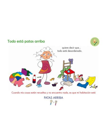 Frases con doble sentido. Cuaderno 3: Todo está patas arriba
