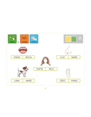 Método de lectoescritura visual 2: Mi cuerpo