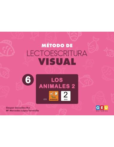 Método de lectoescritura visual 6: Los animales 2