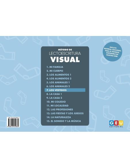 Método de lectoescritura visual 7: Los vestidos
