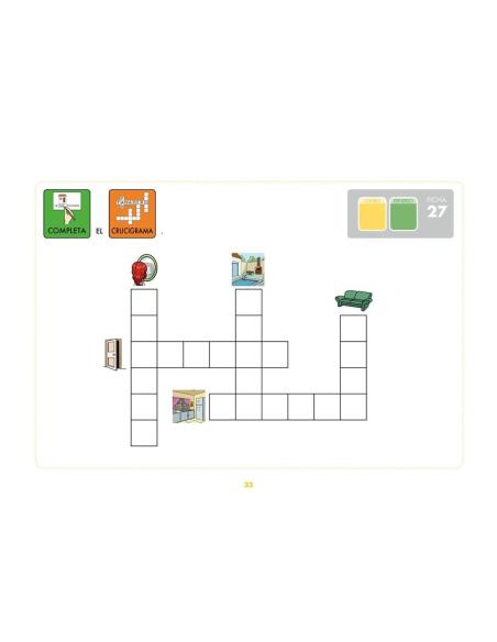 Método de lectoescritura visual 8: La casa