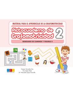 Pictocuaderno de grafomotricidad 2: Reseguido de caminos y figuras II 2