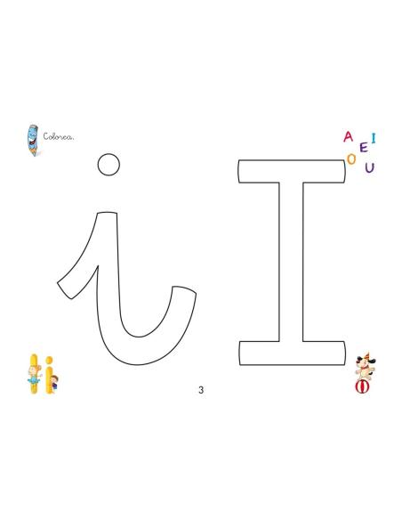 Mis primeras letras: Vocales