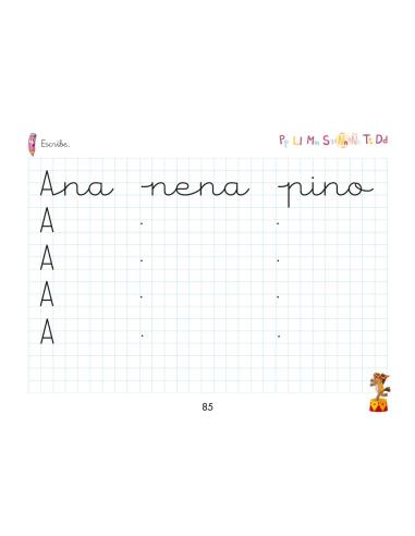 Mis primeras letras: Consonantes 1