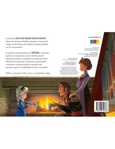 Frozen. El Reino del Hielo: Emociones · Libro–juego (puzle)