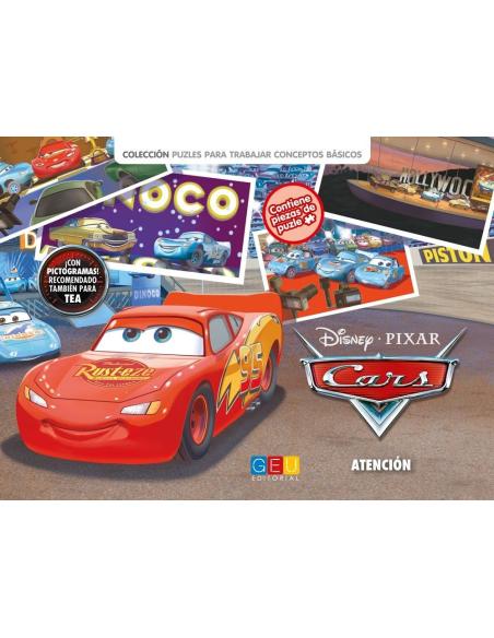 Cars: Atención · Libro–juego (puzle)