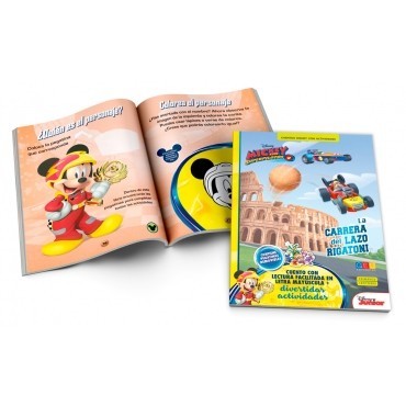 Mickey y los Superpilotos. La carrera del Lazo Rigatoni · Cuentos Disney con actividades