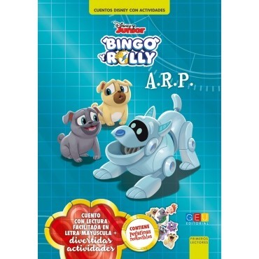 Bingo y Rolly. A.R.P. · Cuentos Disney con actividades 2