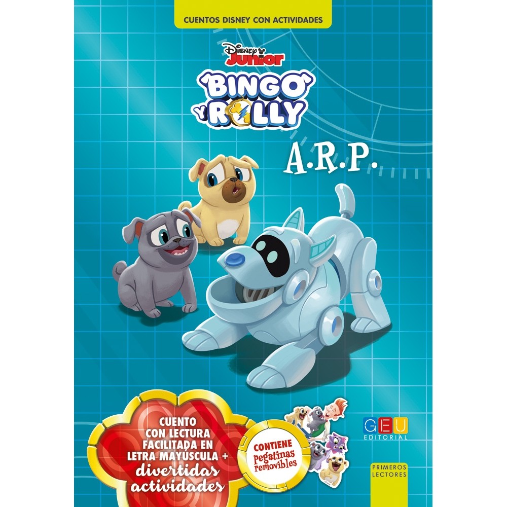Bingo y Rolly. A.R.P. · Cuentos Disney con actividades