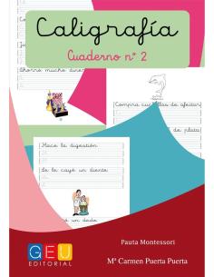 Caligrafía 2 · Pauta Montessori