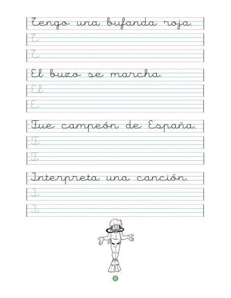 Caligrafía 2 · Pauta Montessori