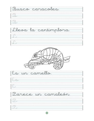Caligrafía 2 · Pauta Montessori