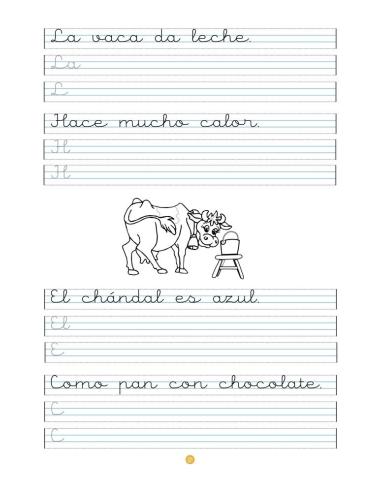 Caligrafía 3 · Pauta Montessori