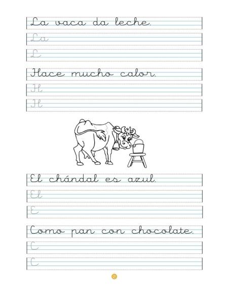 Caligrafía 3 · Pauta Montessori