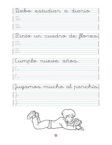 Caligrafía 4 · Pauta Montessori