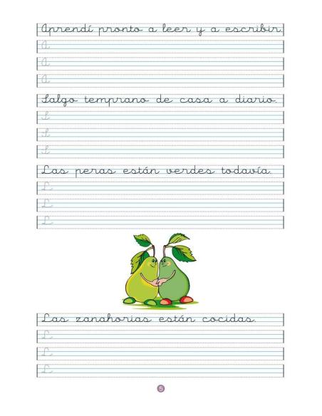 Caligrafía 6 · Pauta Montessori