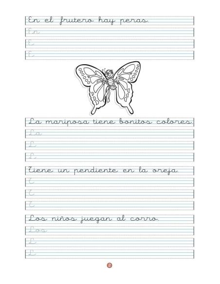 Caligrafía 7 · Pauta Montessori
